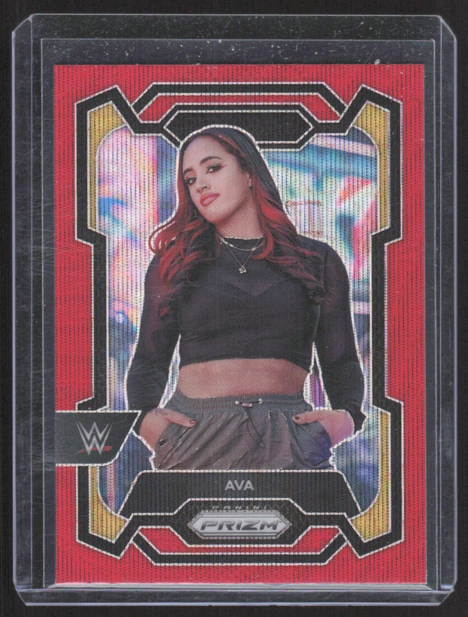 2024 PANINI PRIZM WWE RUBY WAVE PRIZM AVA #188 | eBay
