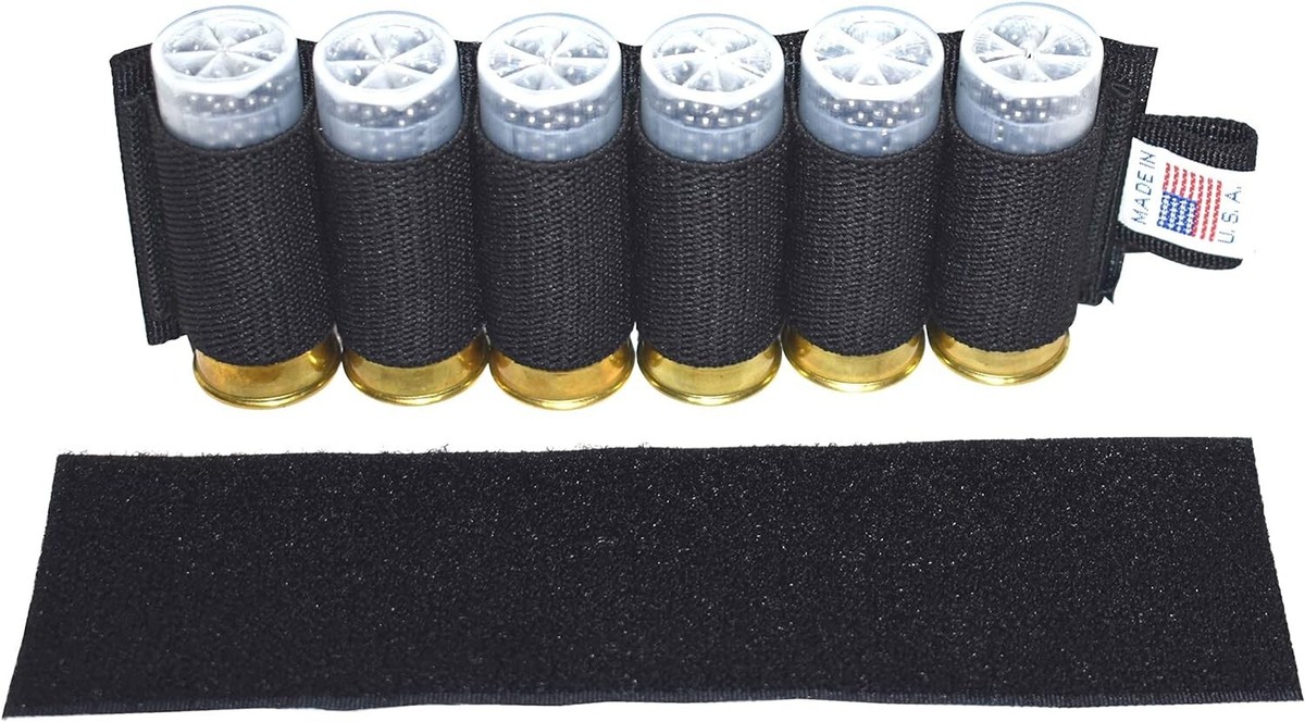 Shell Holder For Mossberg 500 20 Gauge - 6 Round Ammo Pouch For Hunting & Defense