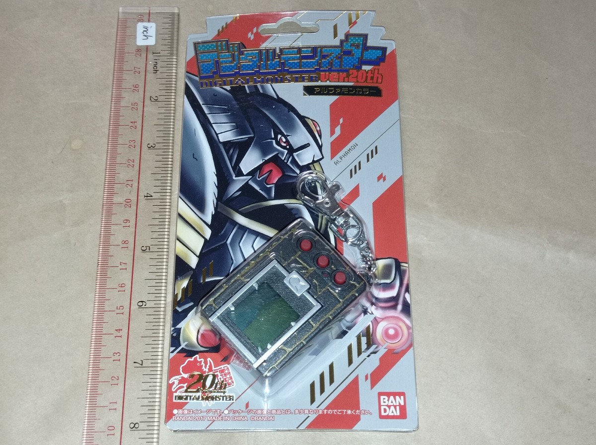Bandai Digimon Digital Monster Digivice Ver 20th Alphamon