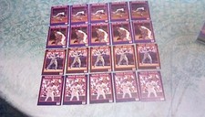 1990 Starline Long John Silver's  Lot of 5 each Ryan, Mattingly, Gwynn  Boggs