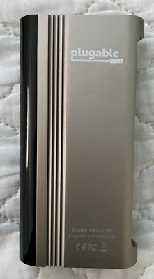 Plugable thunderbolt 3 hub, model TBT3-UDV