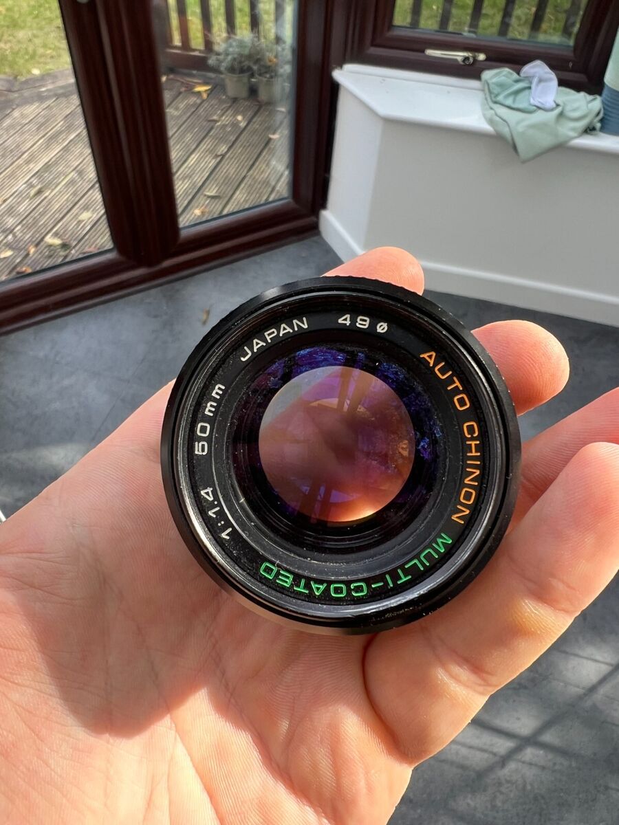 Chinon Multi Coated 50mm F1.4 PK mount Lens - Perfect Chinon Multi Coated 50mm F1.4 PK mount Lens - Perfect
