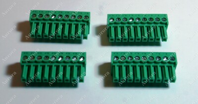 (4) 9 Pin - 3.5mm /  Pluggable Quick Connector - Terminal Block - Phoenix Plug