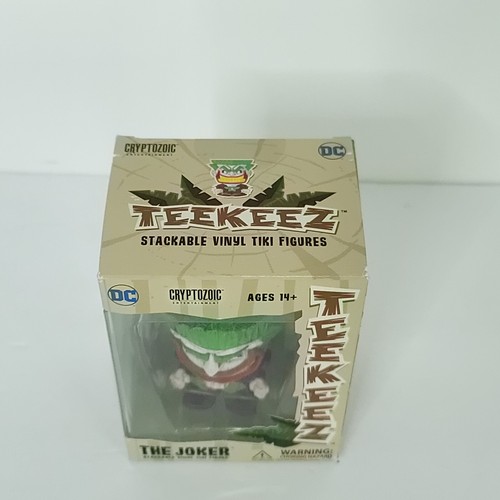 Cryptozoic Teekeez DC Series 1 Joker Stackable Vinyl Tiki Figure Statue Rare New - Picture 2 of 4