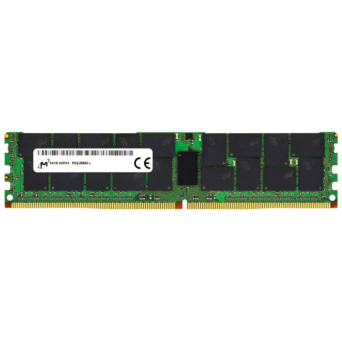 16GBx4枚 64GB Micron DDR4 2666 ECC REG Micron 64GB DDR4 SDRAM Memory Module at Amazon.com