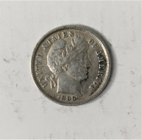 1899 Barber Dime - Extra Fine Condition !!!