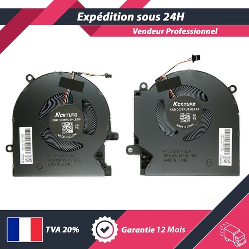 Fans CPU & Gpu Lüfter Für HP Omen 15-EK/15-EN - M04216-001/M04215-001