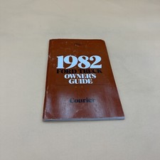 1982 FORD TRUCK COURIER OWNERS GUIDE MANUAL OEM