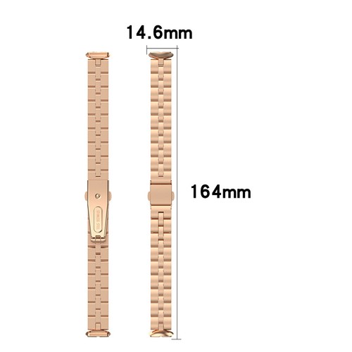 For Fitbit Luxe 2021 Watch Band Stainless Steel Metal Bracelet Wristband Classic - Picture 13 of 22