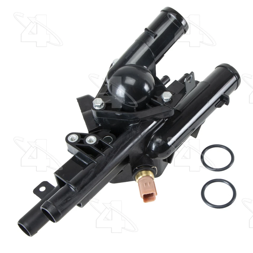 Kit de carcasa de salida de agua refrigerante motor Hyundai Tucson 2009 4 estaciones Foto 4 de 4