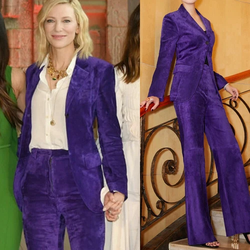 Ladies' suit set, ladies' formal party, ball dress, office work attire - Picture 2 of 10