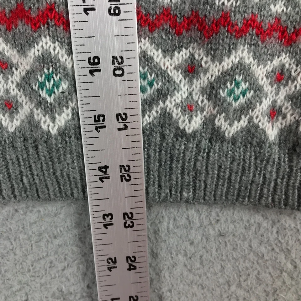 Bethany Mota What The Elf Holiday Feo Navidad Suéter Tejido Multicolor XL Foto 3 de 4