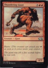Thundering Giant - Magic 2015 (M15): #165, Magic: The Gathering Nm C260