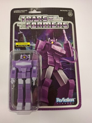 Transformers ''Shockwave'' Decepticon ReAction Figur Super 7
