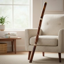 Didgeridoo with Beeswax Mouthpiece - Unique Sound  Supports Global Communities