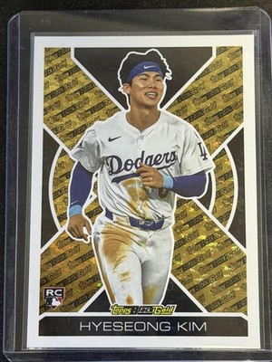 2025 Topps Update #BG-14 Hyeseong Kim Topps Black Gold