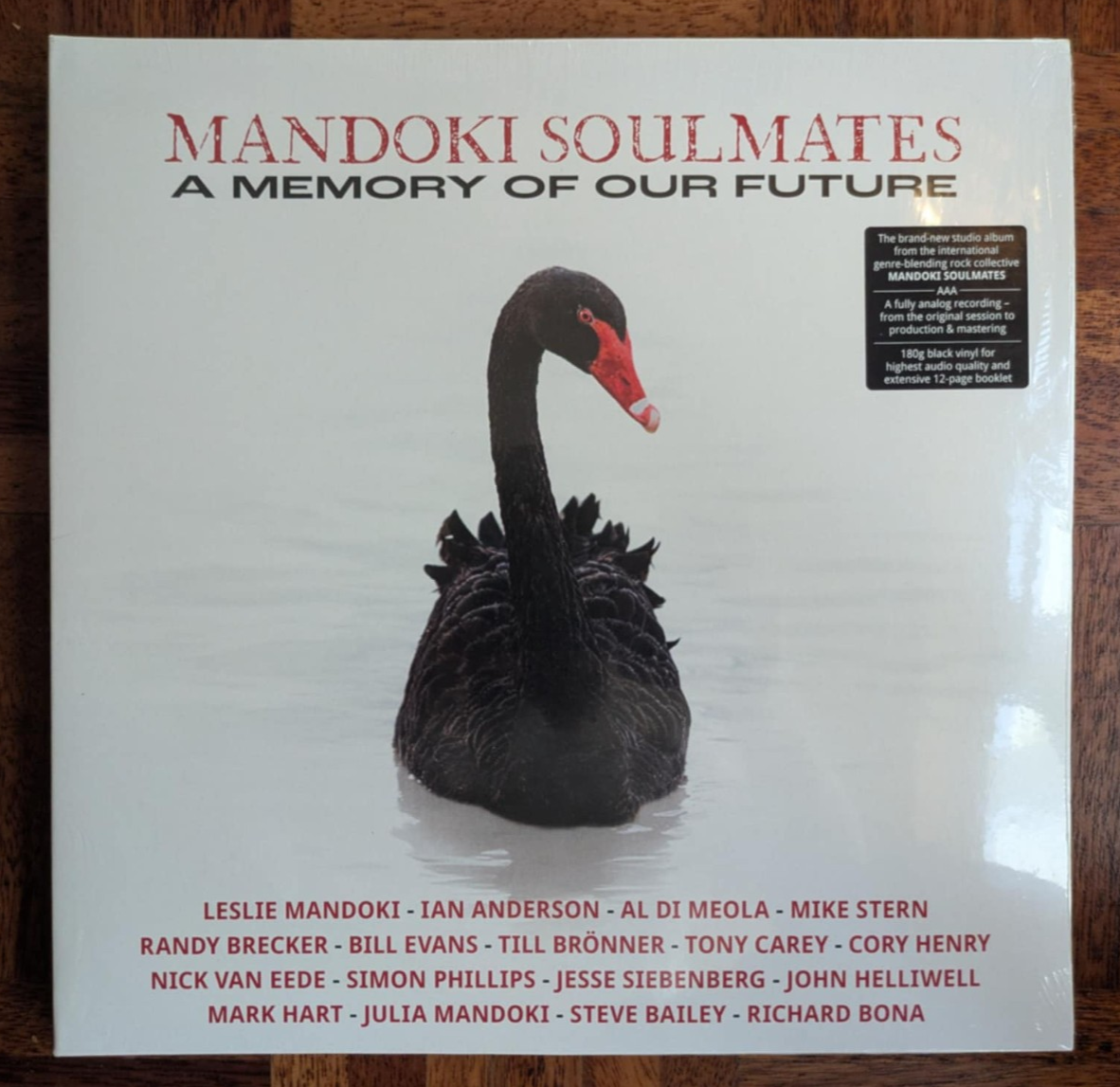 Mandoki Soulmates – A Memory Of Our Future  [2x 12"" Vinyl Record LP] SEALED NEW