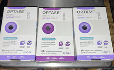 3 Optase Dry Eye Intense Drops 30 Single Dose Vials - Exp 04/2027