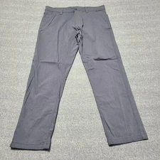 Weatherproof Vintage Pants Mens 32x30 Gray Stretch Casual Nylon Blend Comfort