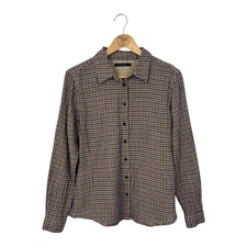 Monoprix Cotton Checked Shirt Size 42