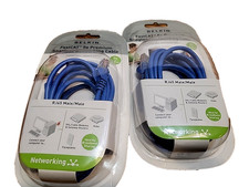 Belkin Fast CAT 5e Networking Ethernet Cable RJ45 Male/Male 7 FT 2 New