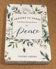 Prayers to Share: 100 Pass-Along Notes for Peace, Cleere Cherry ~FREE Ship~