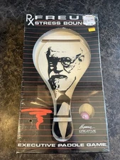 Vintage Sealed NOS Freud RX Stress Bouncer Paddle Game 1989 Hyman Products Inc