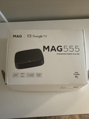 Infomir MAG555 4K Streaming Media Player Google TV  GTV14, HDR, Wi-Fi, HDMI/AV