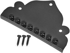 Black 8 String Mandolin Tailpiece Trapeze