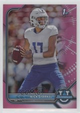 2021-22 Bowman U Chrome Prospects Pink Refractor Nick Starkel #42 0g76