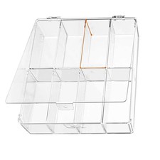 1/64 Diecast Car Organizer Box 8 Slot Display Case For Hot Wheels Collection