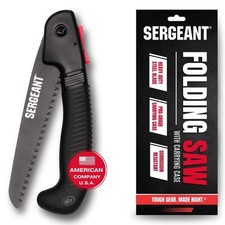 Folding Hand Saw with Pouch. Pruning hand saw. Best for Wood, Bone, PVC, Tree