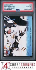 2009 ULTRA ICE MEDALLION #49 MIKE MODANO STARS HOF #/100 POP 3 PSA 10