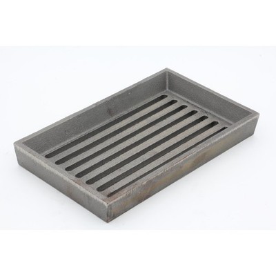 Feuercampus Gussmulde 153 x 253 x 30 mm Ofenrost Ersatz Gusseisen Ofen Ascherost
