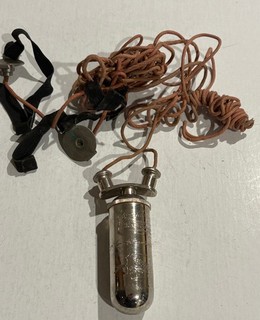 1890s Medical Quackery Device OXYDONOR Victory Dr H Sanche in Etched Metal Case