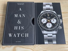 A Man and His Watch - Iconic Watches - Hardback Book.