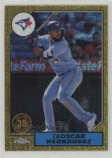 2022 Series 2 1987 Topps Chrome Silver Pack Mojo Teoscar Hernandez 1lw4
