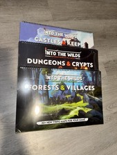 Tom Cartos Battlemap Books - Into the Wilds - (Qty 3 New In Wrapping)