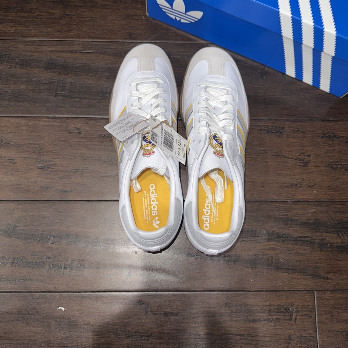 ADIDAS SAMBA LICENSED REAL MADRID UNISEX SIZE 12 1/2 JQ4038 | eBay