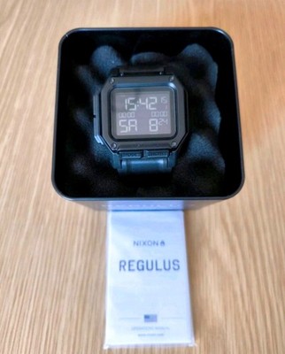 Nixon Regulus All Black Herren Armbanduhr