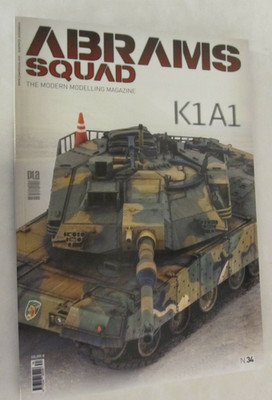 Abrams Squad 34 - K1A1 Modeling Magazine, 72 pages