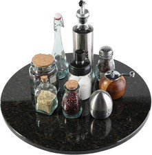 Marble Lazy Susan 16 in Lazy Susan Turntable Organizer Cabinet Pantry Kitchen