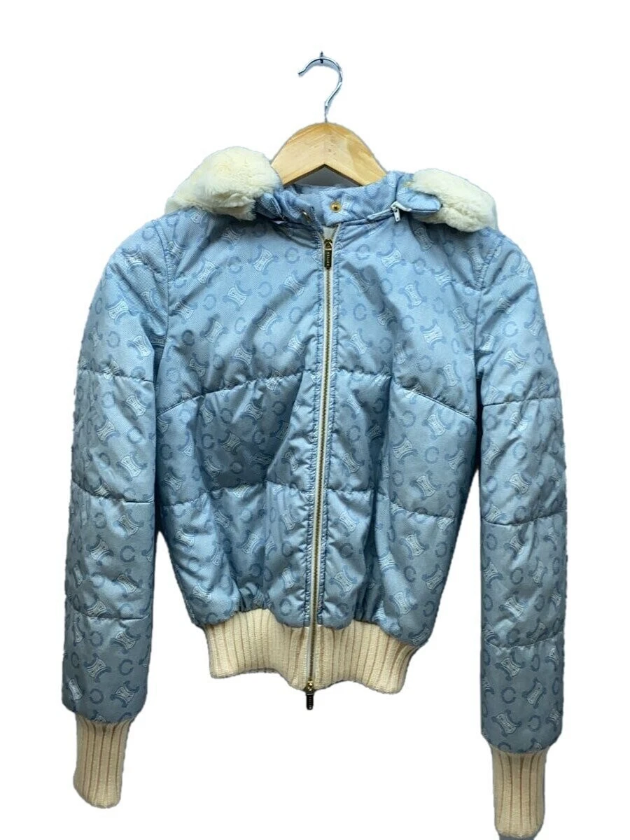 Giacca con cappuccio CELINE blu 34