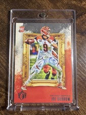 2020 PANINI CHRONICLES GRIDIRON KINGS JOE BURROW ROOKIE BOTTOM EDGE WARE