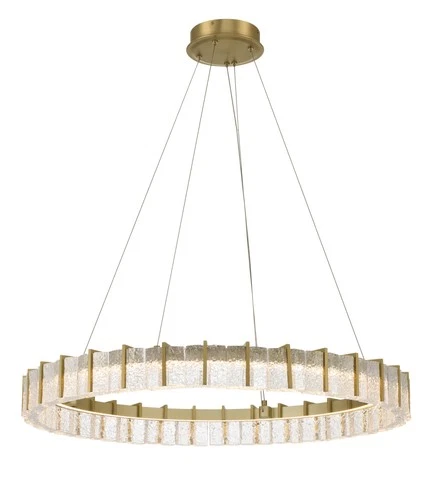 Minka Lavery 2416-L Sevryn 36"W LED Pendant - Brass - Picture 2 of 2