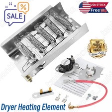 279838  279816 Dryer Heating Element and Thermostat Combo Pack fit Whirlpool US