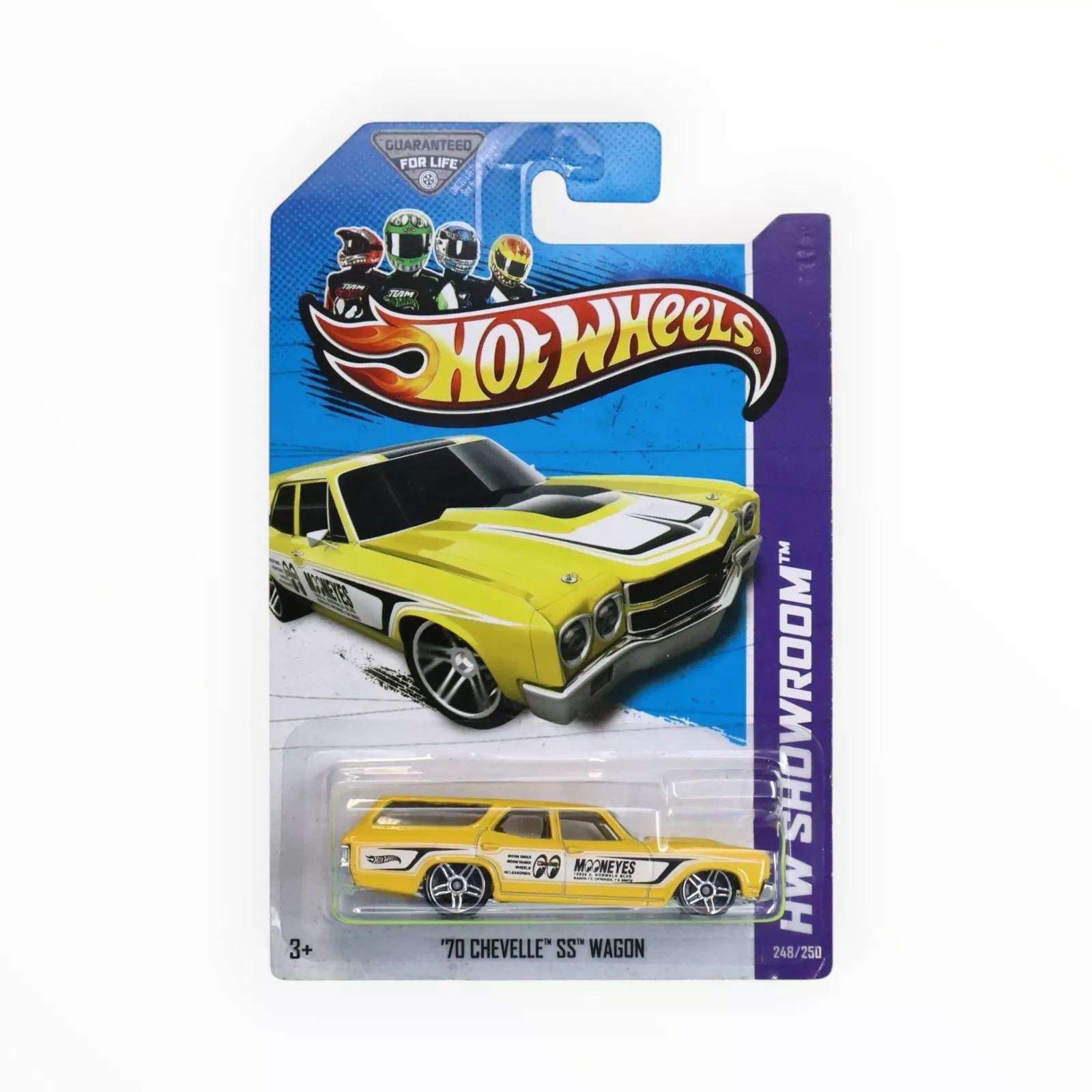 Hot Wheels '70 Chevelle SS Wagon 248/250 - Yellow - 2013 Mainline A