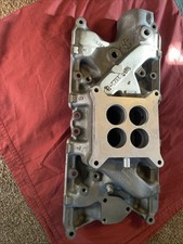 66-67 Mustang Falcon 289 4v Intake Manifold C6oe-9425-b With Spacer C4oe-9a589-e