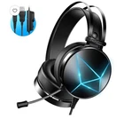 PeohZarr Wired Gaming Headset, Noise Cancelling Microphone, 3.5mm Audio Jack,