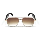 Smart Bluetooth Sunglasses with HD Calls, Voice Assistant, UV400 Protection, Wir